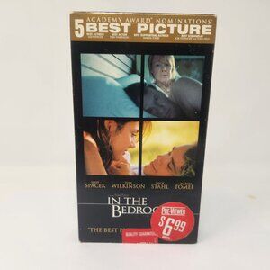 In The Bedroom VHS Movie 2001 Drama Sissy Spacek Tom Wilkinson (vhs)